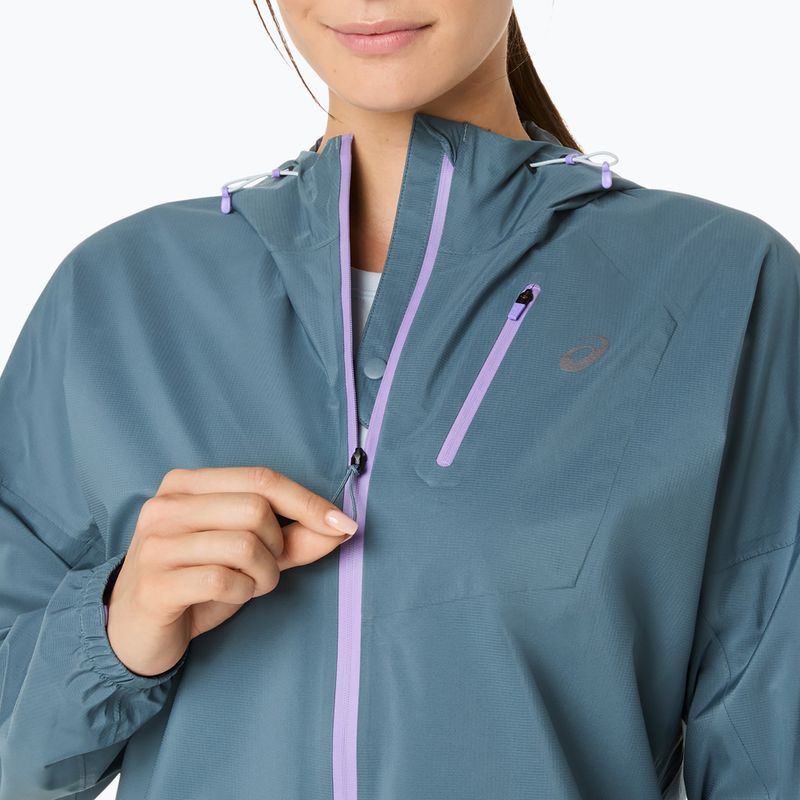 Női futódzseki ASICS Fujitrail Elite Waterproof ironclad 7