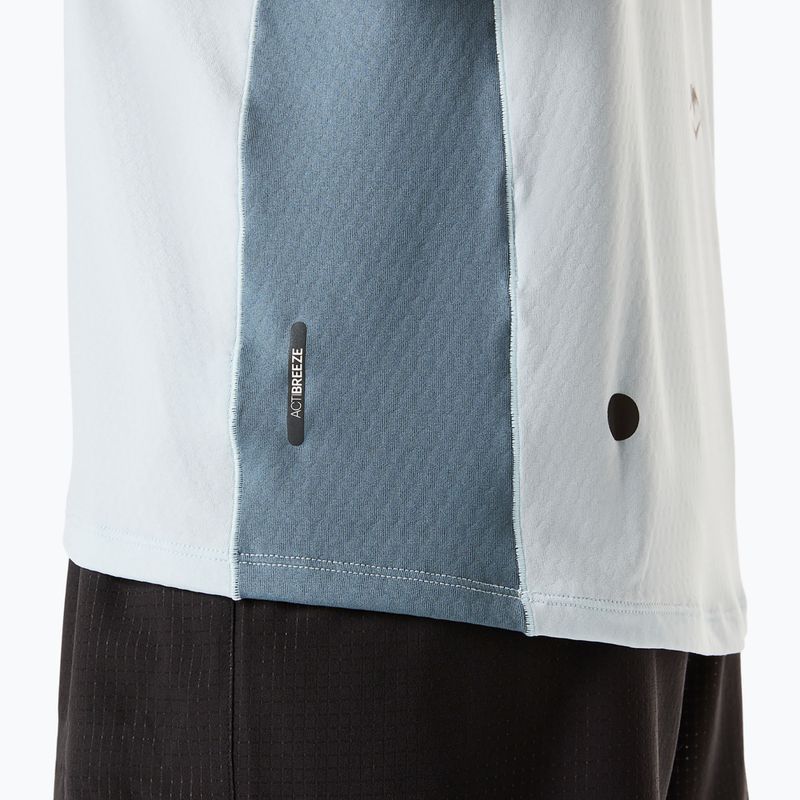 Női futópóló ASICS Fujitrail Elite Top cool grey/ironclad 7