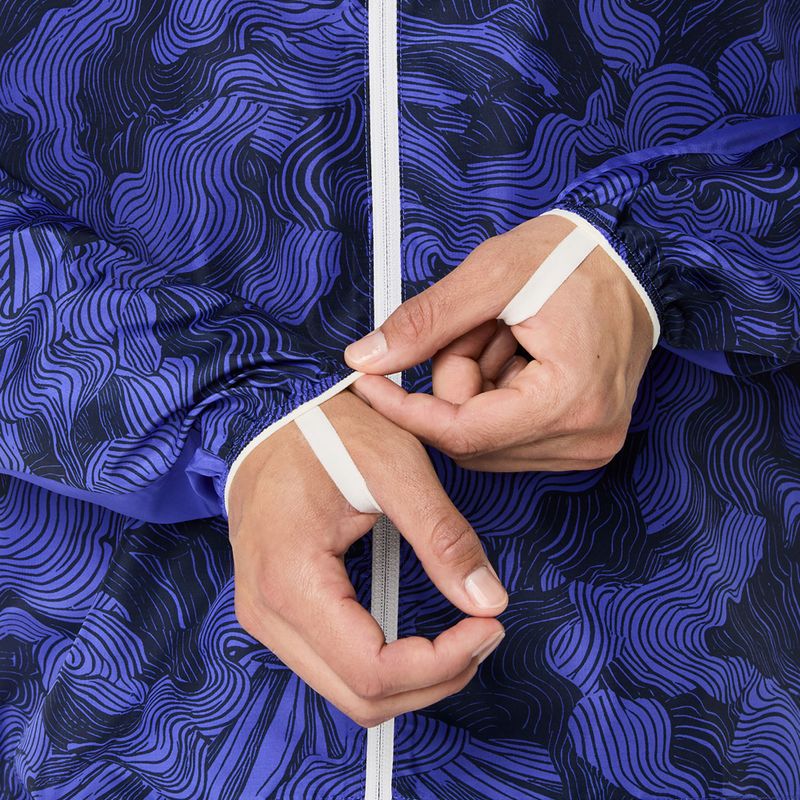 Női futódzseki ASICS Fujitrail Packable cobalt burst/indigo blue/cream 10