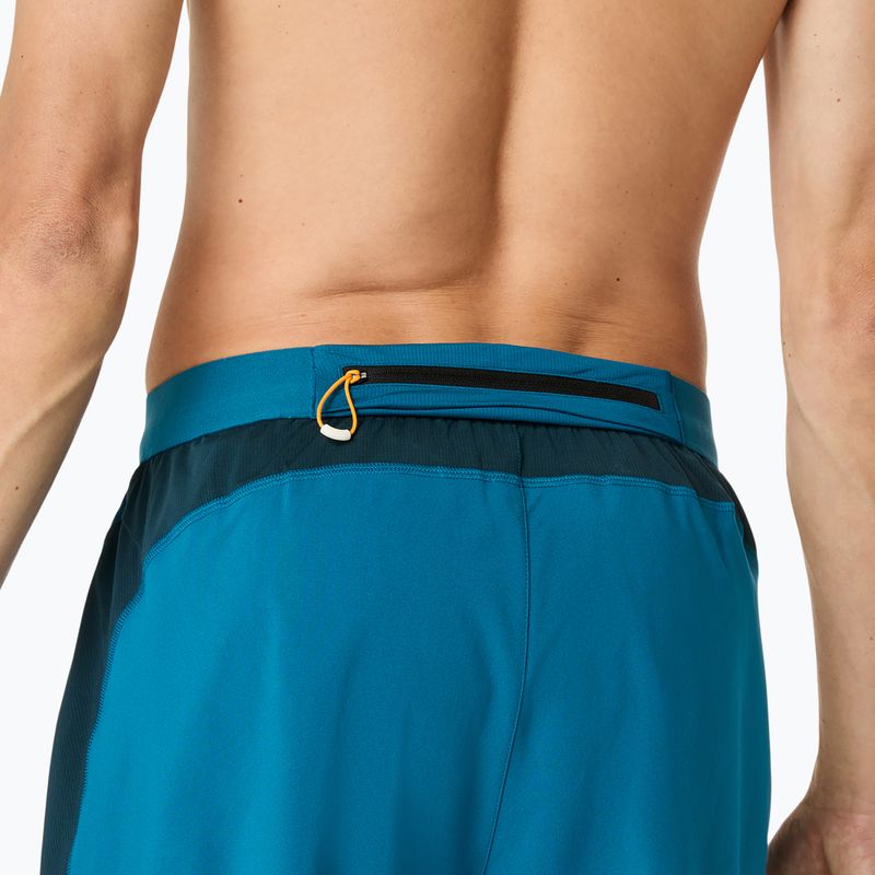 Férfi futó rövidnadrág ASICS Road 7IN tranquil teal/dark teal/yamabuki 8