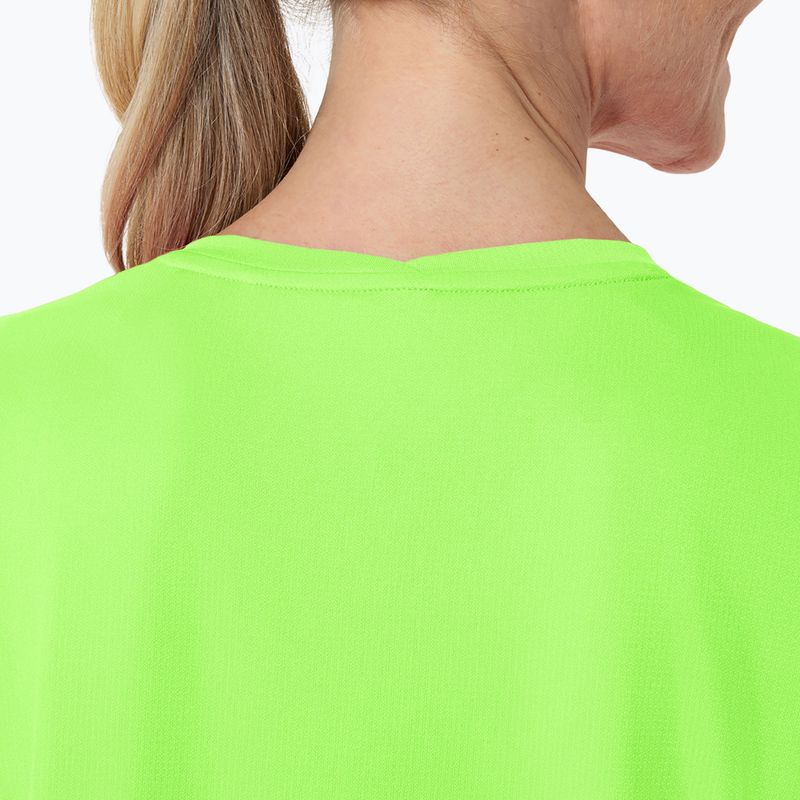 Női futópóló Asics Core SS illuminate green 6