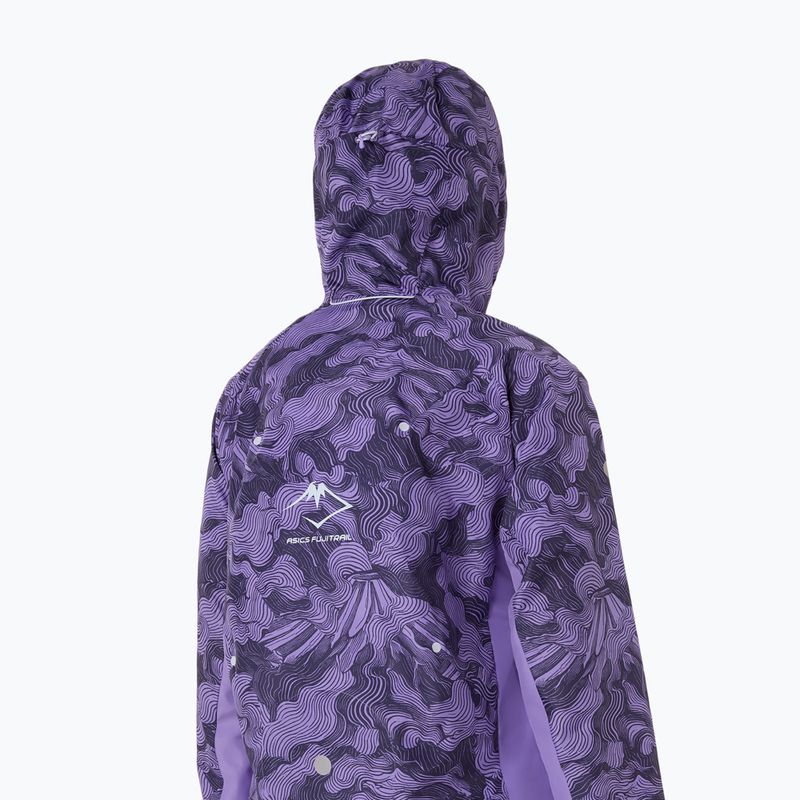 Női futódzseki ASICS Fujitrail Packable amethyst 9