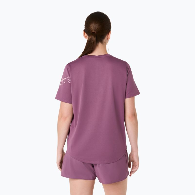 Női futópóló ASICS Icon SS velvet purple 3
