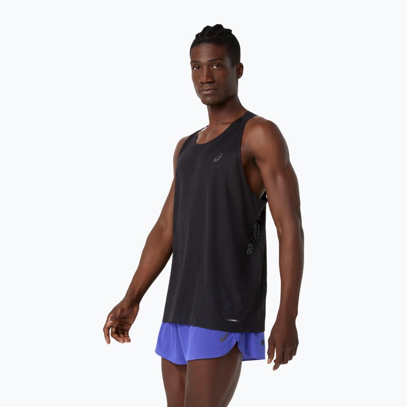 Férfi futótrikó ASICS Metarun Singlet performance black 4