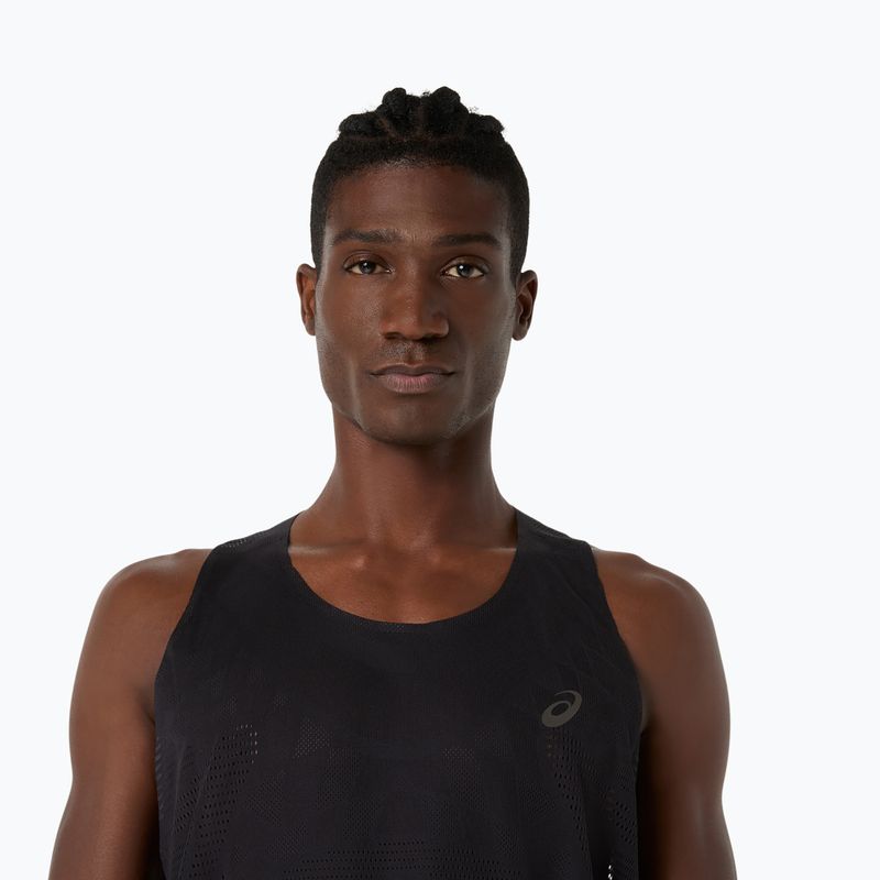 Férfi futótrikó ASICS Metarun Singlet performance black 5