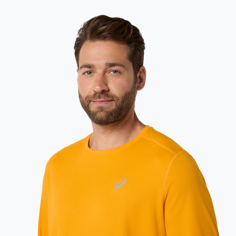 Férfi hosszú ujjú futófelső ASICS Core LS Top golden yellow 5