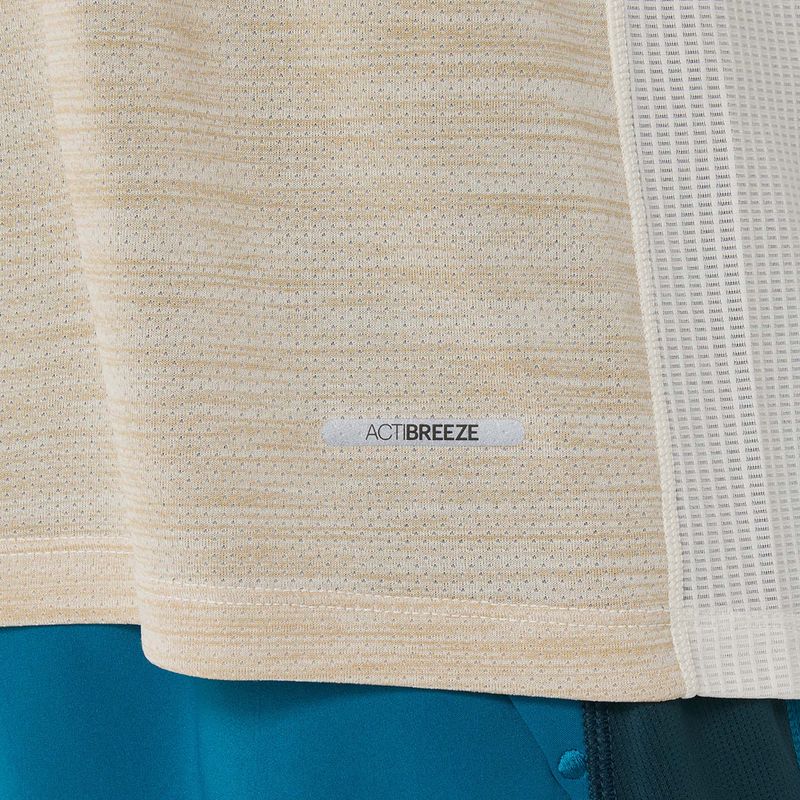 Férfi futópóló ASICS Road cream 7