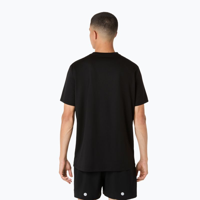 Férfi futó póló Asics Fujitrail Logo Ss Top Performance Black/Cream/Carbon 3