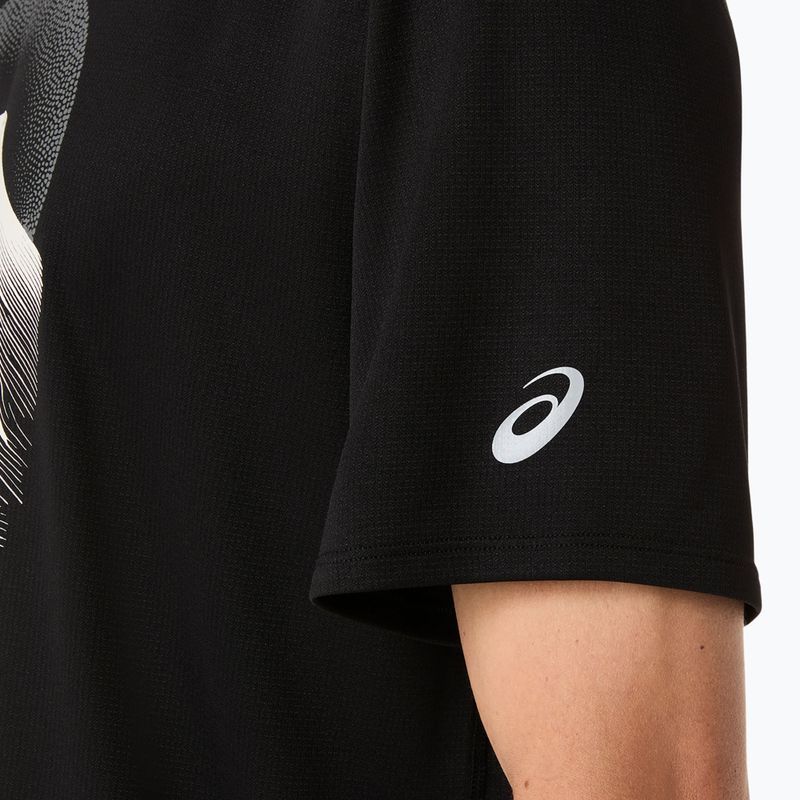 Férfi futó póló Asics Fujitrail Logo Ss Top Performance Black/Cream/Carbon 6