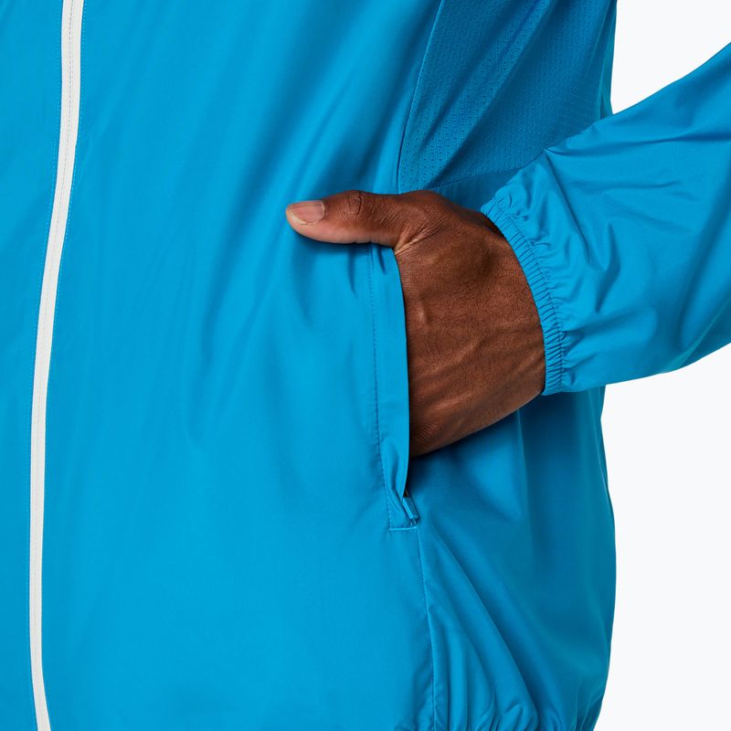 Férfi futódzseki ASICS Icon Aegean Blue/Cream 9