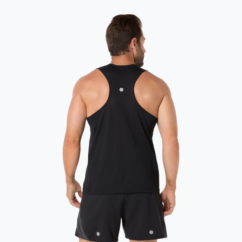 Férfi futópóló ASICS Road Singlet performance black 3