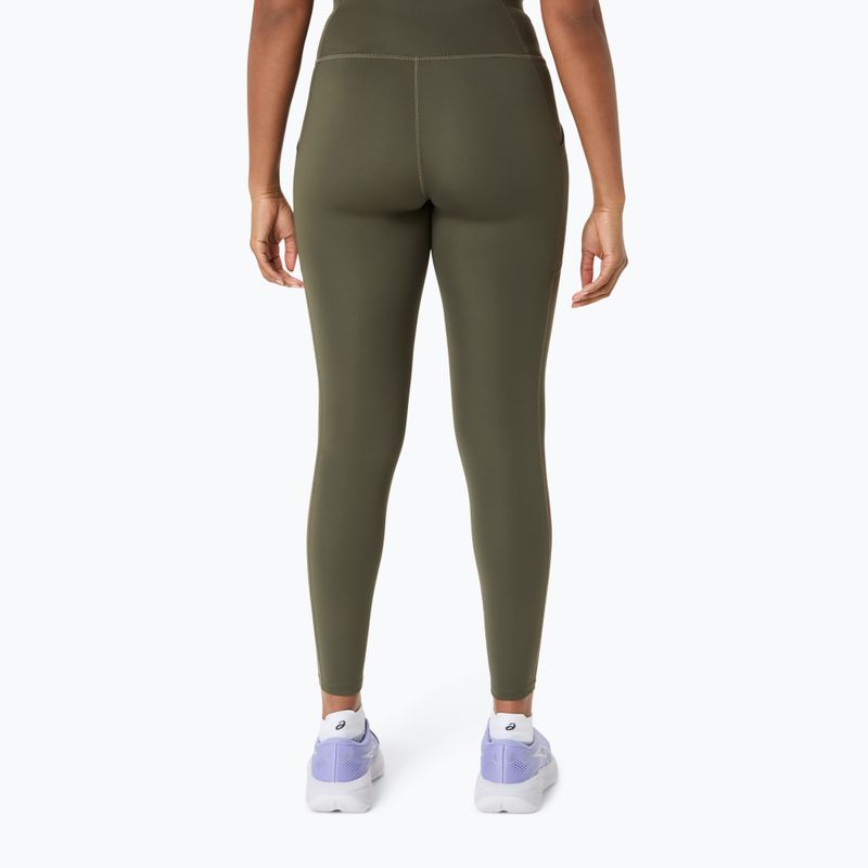 Női futó leggings ASICS Core Tight dark olive 2