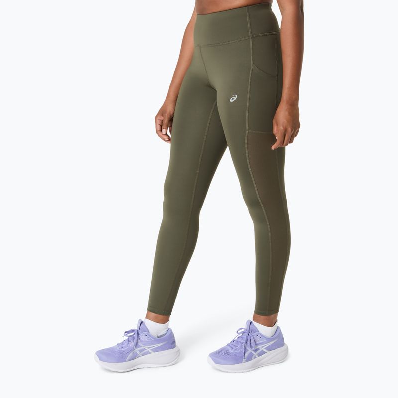 Női futó leggings ASICS Core Tight dark olive 3