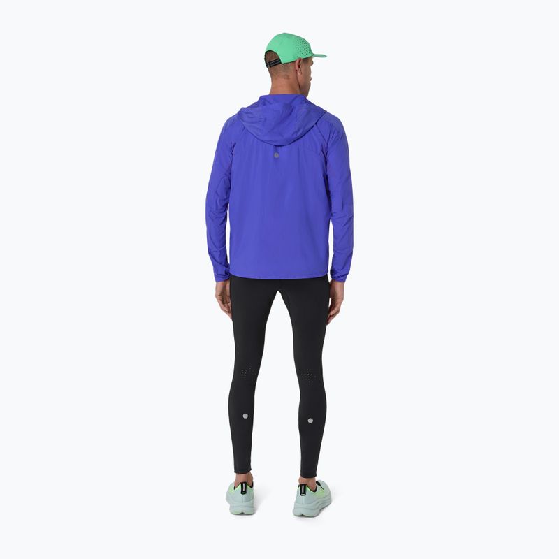 Férfi futótrikó ASICS Road All Over Print Singlet cobalt burst/illuminate green 2