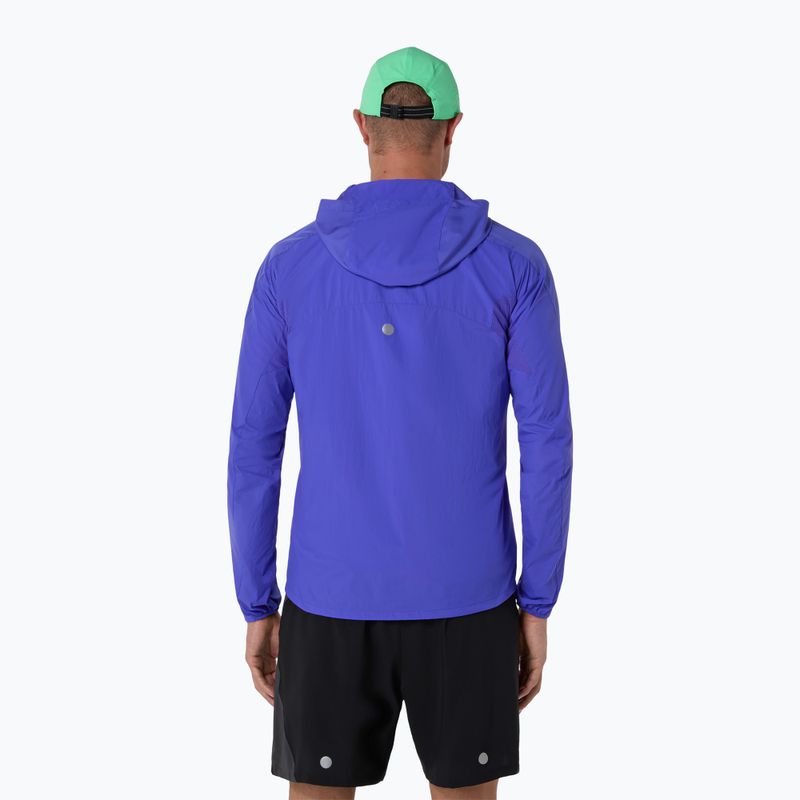 Férfi futótrikó ASICS Road All Over Print Singlet cobalt burst/illuminate green 3