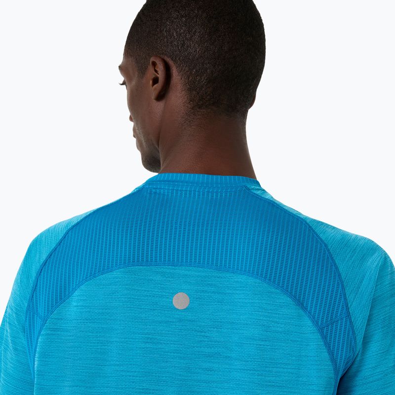Férfi futópóló ASICS Road Aegean Blue 6