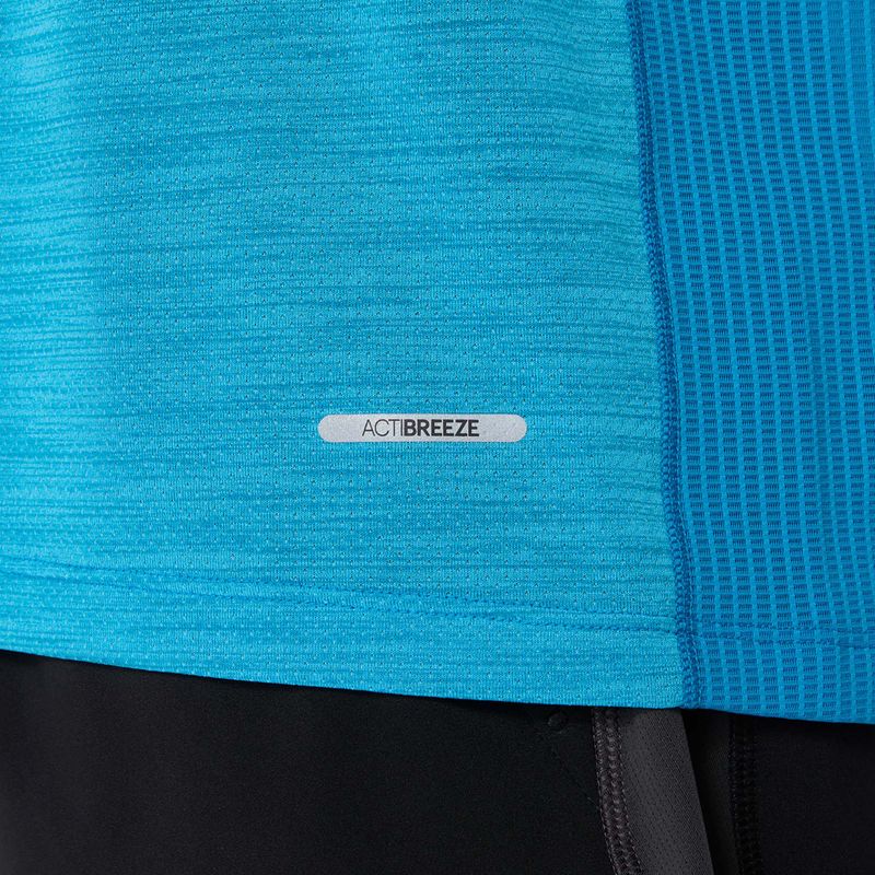 Férfi futópóló ASICS Road Aegean Blue 7