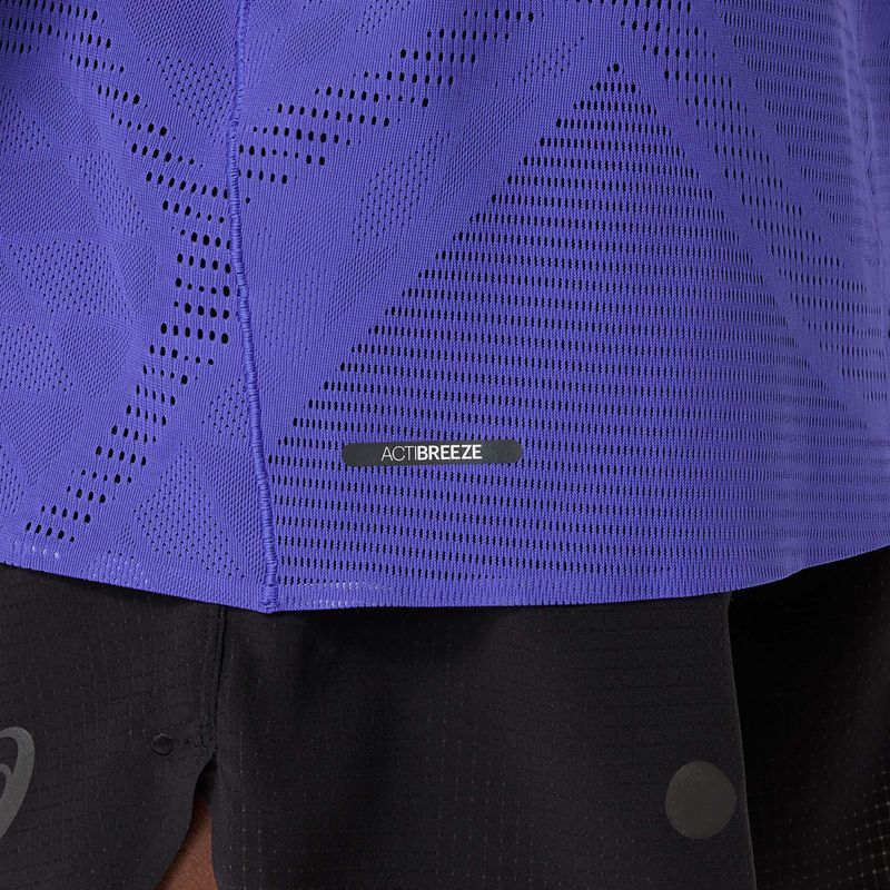 Férfi futópóló ASICS Metarun SS Top cobalt burst 6