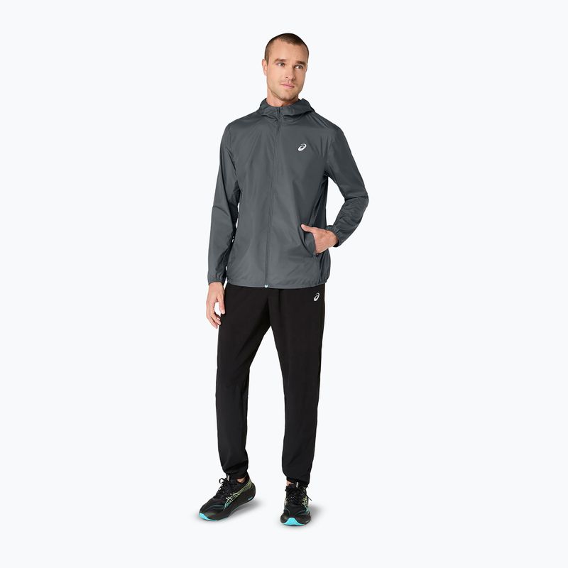 Férfi futódzseki ASICS Core performance steel grey 2