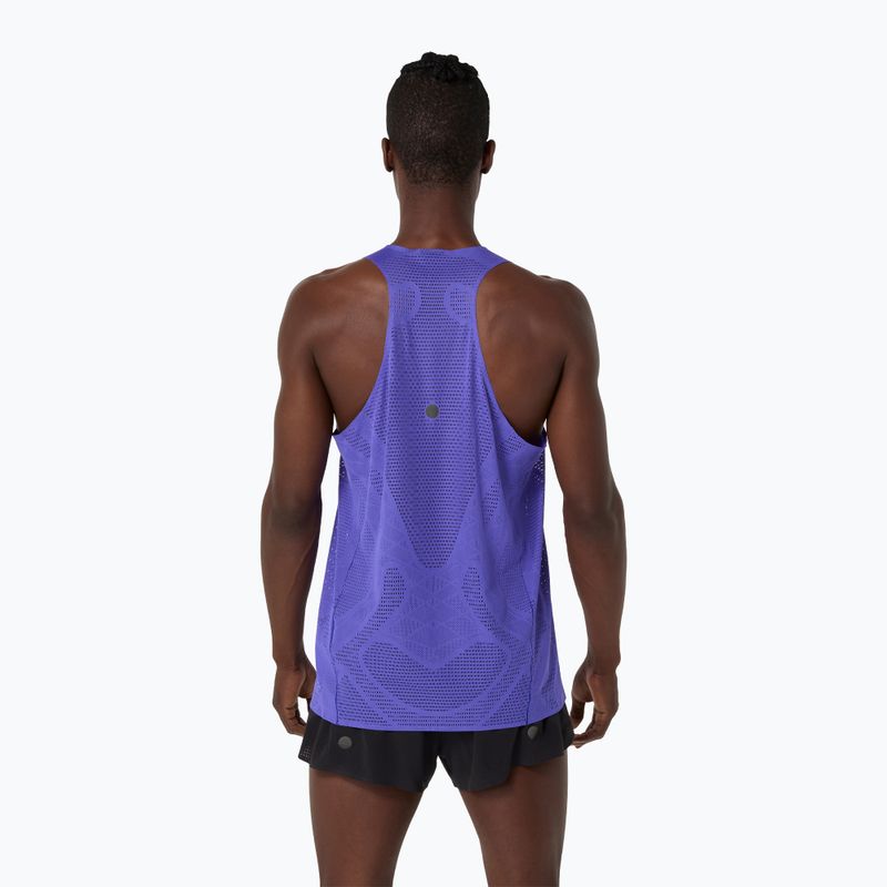 Férfi futótrikó ASICS Metarun Singlet cobalt burst 3