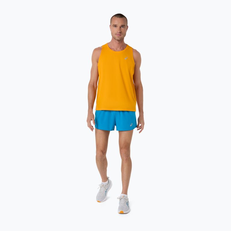 Férfi futótrikó ASICS Core Singlet golden yellow 2