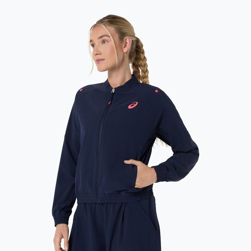 Női tenisz dzseki ASICS Match W midnight