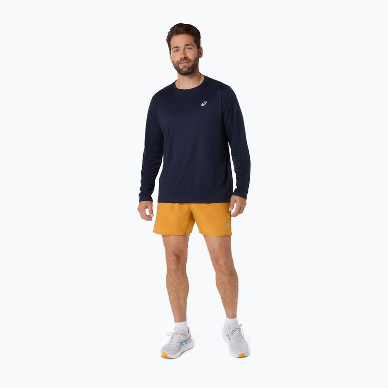 Férfi futó rövidnadrág ASICS Core 5IN sandstorm 2