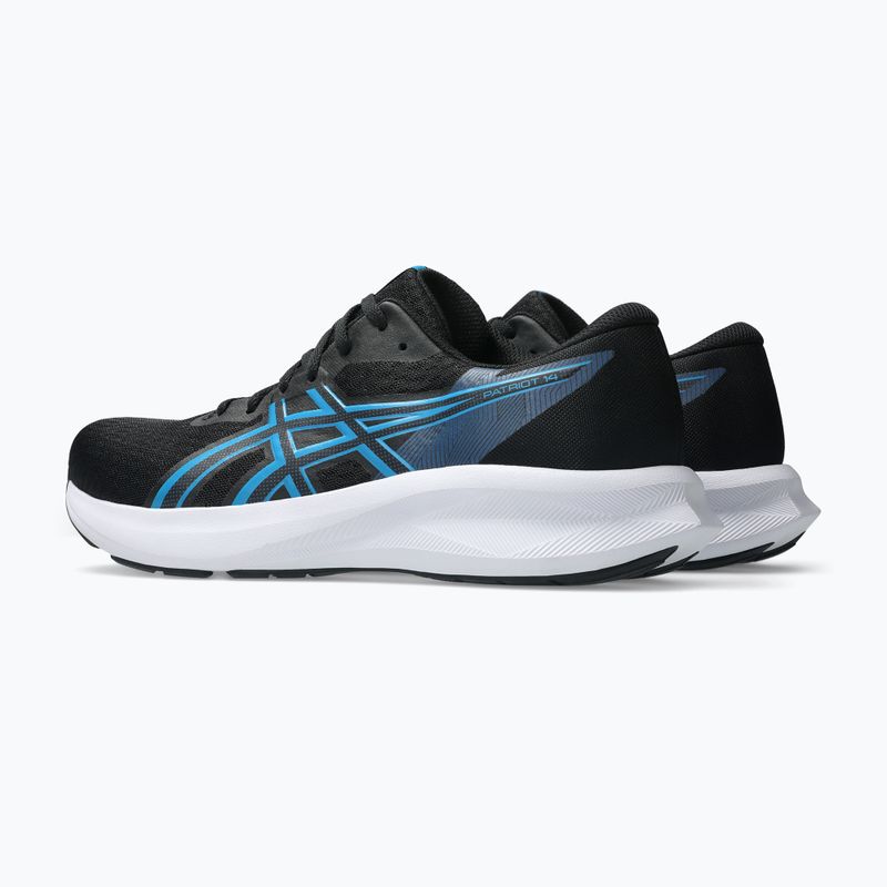 Férfi futócipő ASICS Patriot 14 black/aegean blue 4