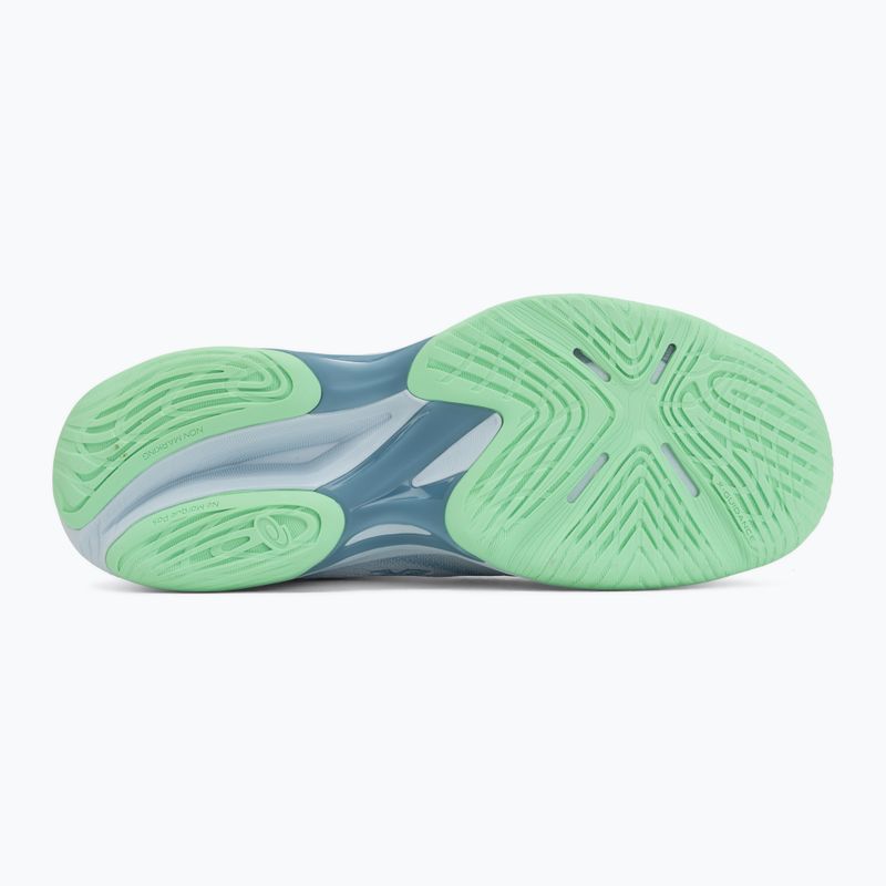 Férfi röplabdacipő ASICS Netburner Ballistic FF 4 cool grey/saba blue 4