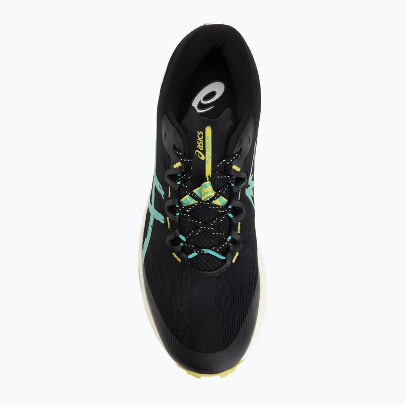 Férfi futócipő ASICS Fuji Lite 6 black/aurora green 5