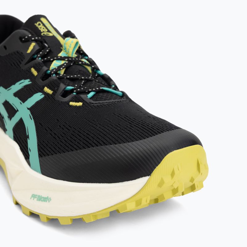 Férfi futócipő ASICS Fuji Lite 6 black/aurora green 7