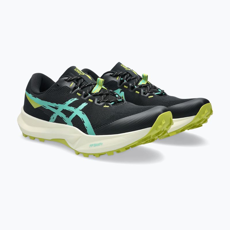 Férfi futócipő ASICS Fuji Lite 6 black/aurora green 10