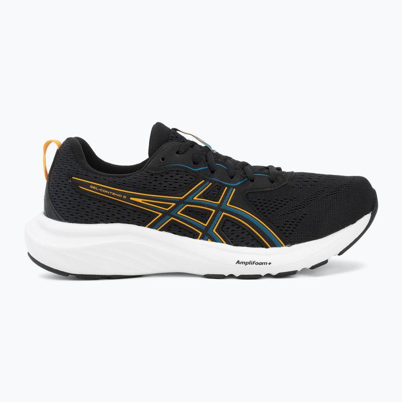 Férfi futócipő ASICS Gel-Contend 9 black/yellow 2