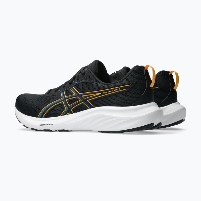 Férfi futócipő ASICS Gel-Contend 9 black/yellow 4