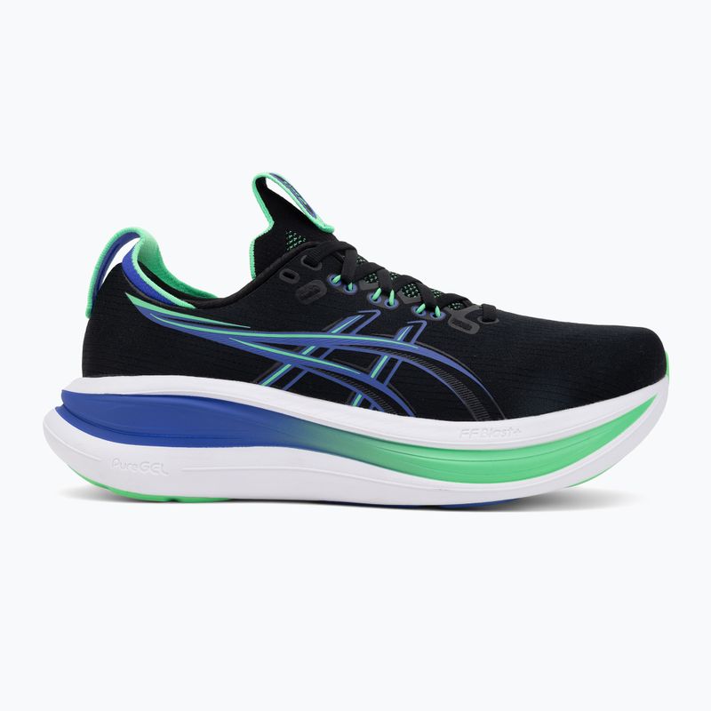 Férfi futócipő ASICS Gel-Nimbus 28 black/cobalt burst 2