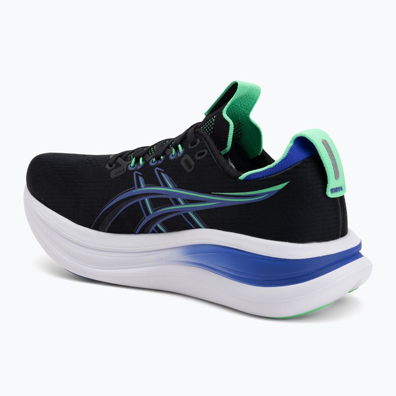 Férfi futócipő ASICS Gel-Nimbus 28 black/cobalt burst 3