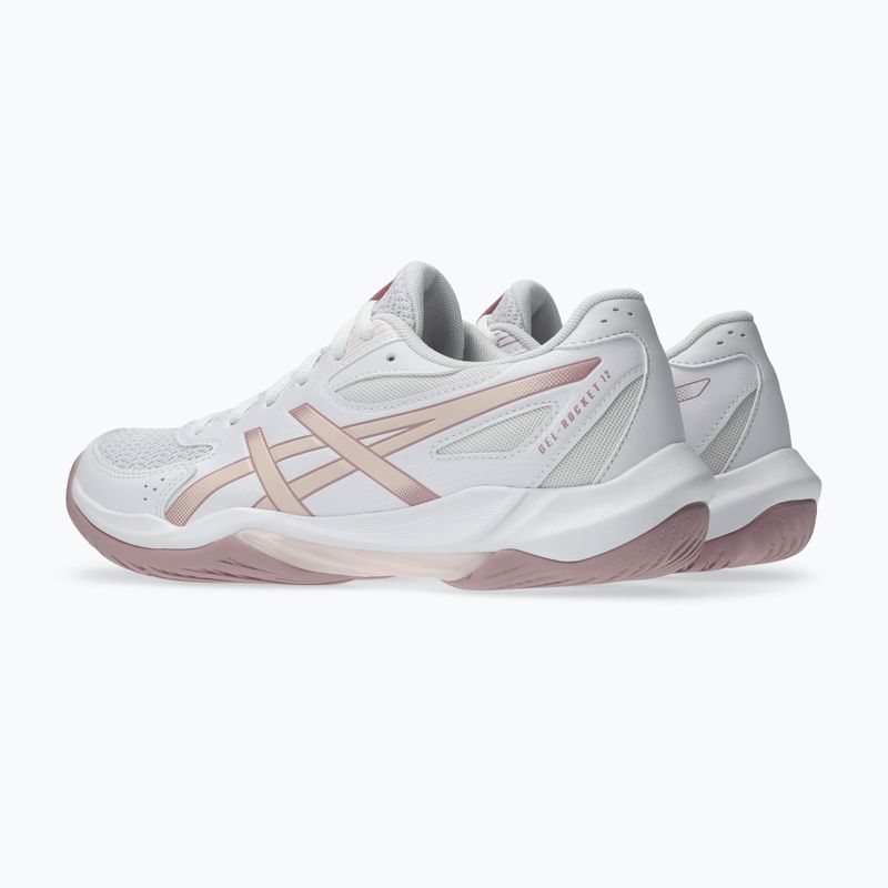 Női röplabdacipő ASICS Gel-Rocket 12 white/pearl pink 4