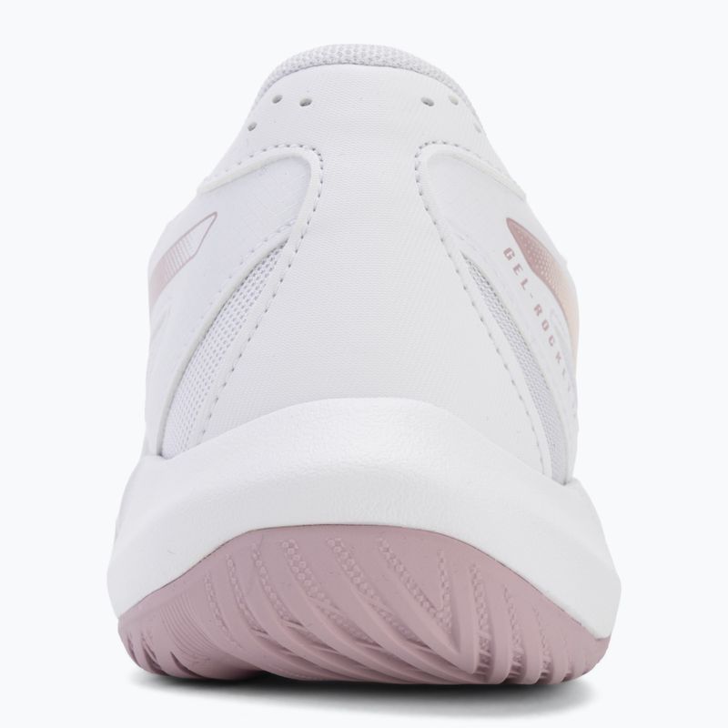 Női röplabdacipő ASICS Gel-Rocket 12 white/pearl pink 6