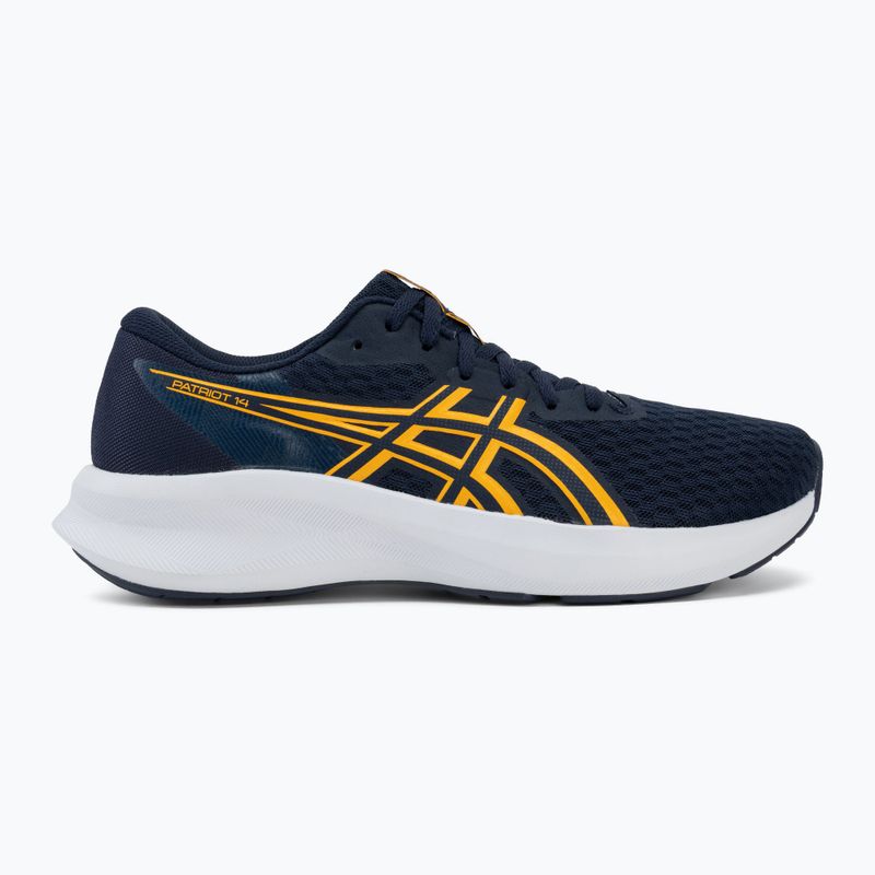 Férfi futócipő ASICS Patriot 14 midnight/golden yellow 2