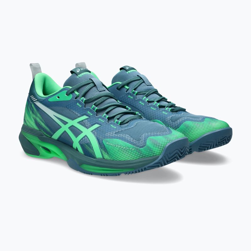 Férfi padelcipő Asics Sonicmash FF saba blue/vital green 3