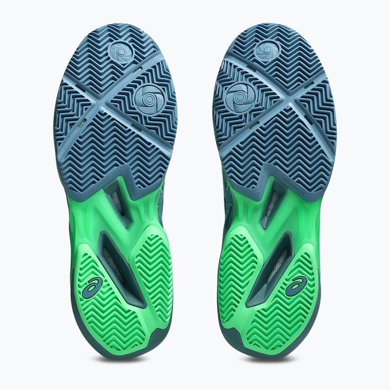 Férfi padelcipő Asics Sonicmash FF saba blue/vital green 7