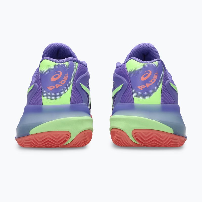 Női padelcipő Asics Gel-Resolution X Padel W amethyst/illuminate green 5