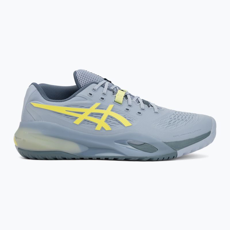 Férfi teniszcipő ASICS Gel-Resolution X grey blue/pistachio 2