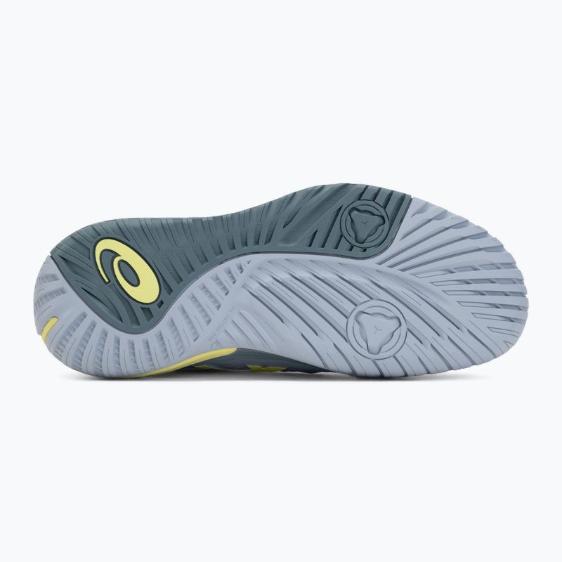 Férfi teniszcipő ASICS Gel-Resolution X grey blue/pistachio 4