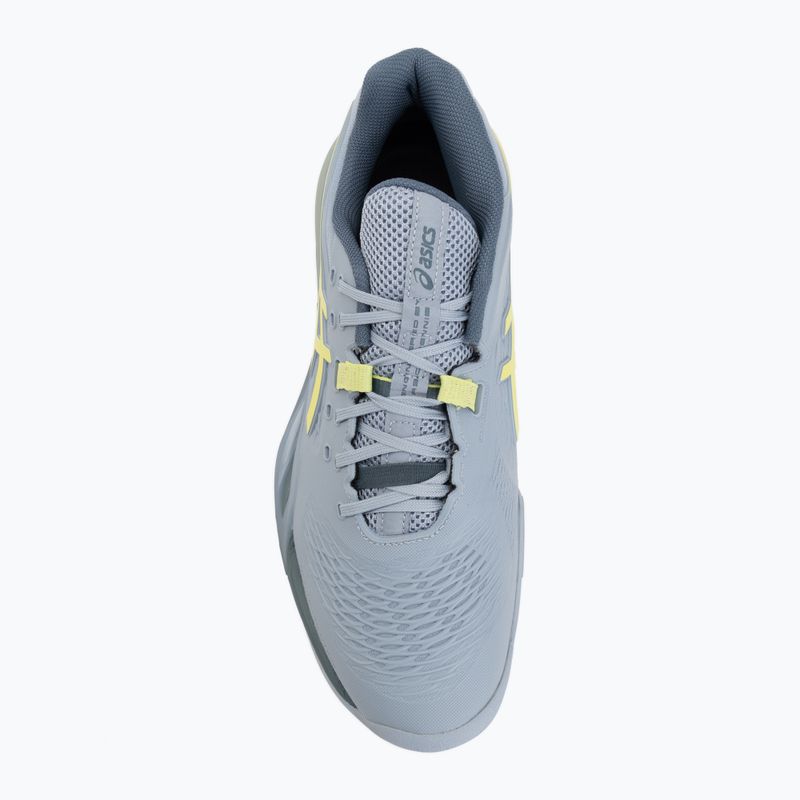 Férfi teniszcipő ASICS Gel-Resolution X grey blue/pistachio 5