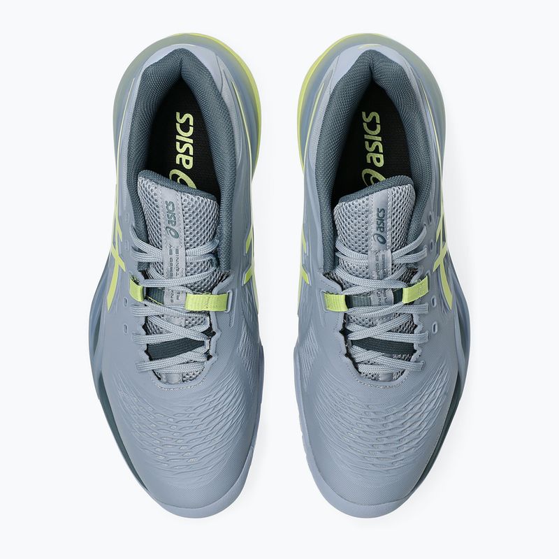 Férfi teniszcipő ASICS Gel-Resolution X grey blue/pistachio 13