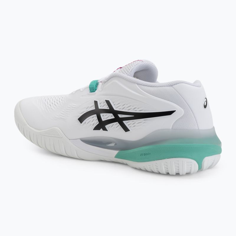 Férfi teniszcipő ASICS Gel-Resolution X White/Aurora Green 3