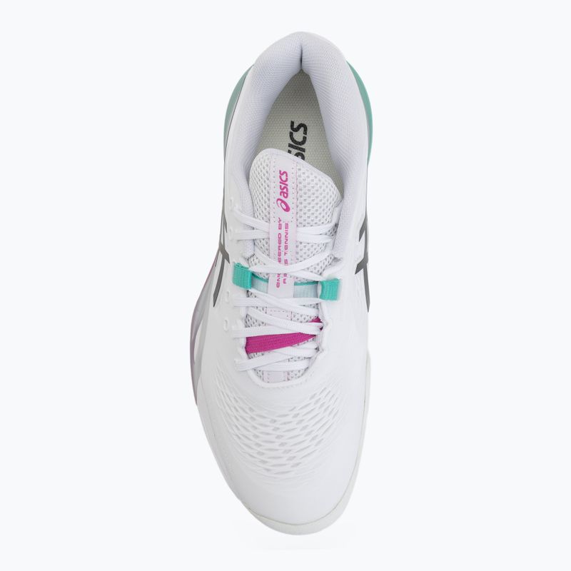 Férfi teniszcipő ASICS Gel-Resolution X White/Aurora Green 5