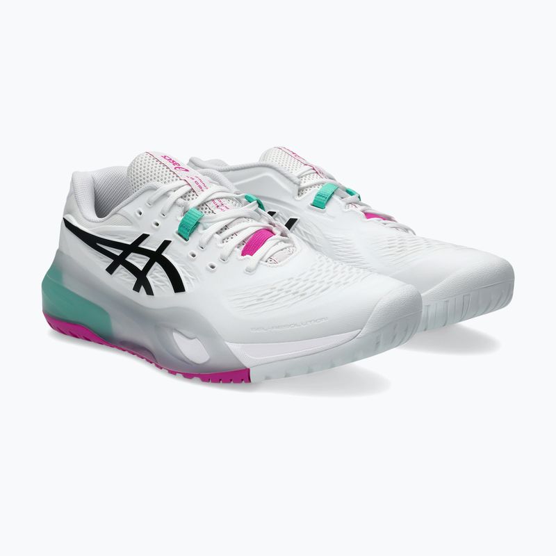 Férfi teniszcipő ASICS Gel-Resolution X White/Aurora Green 3