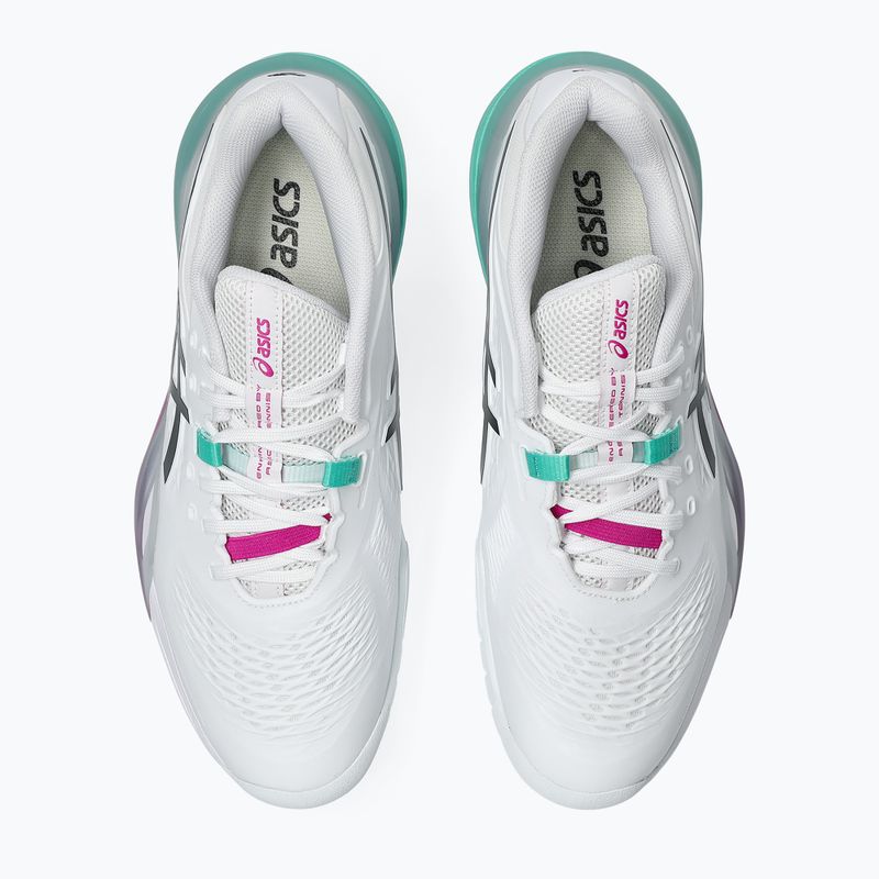 Férfi teniszcipő ASICS Gel-Resolution X White/Aurora Green 6